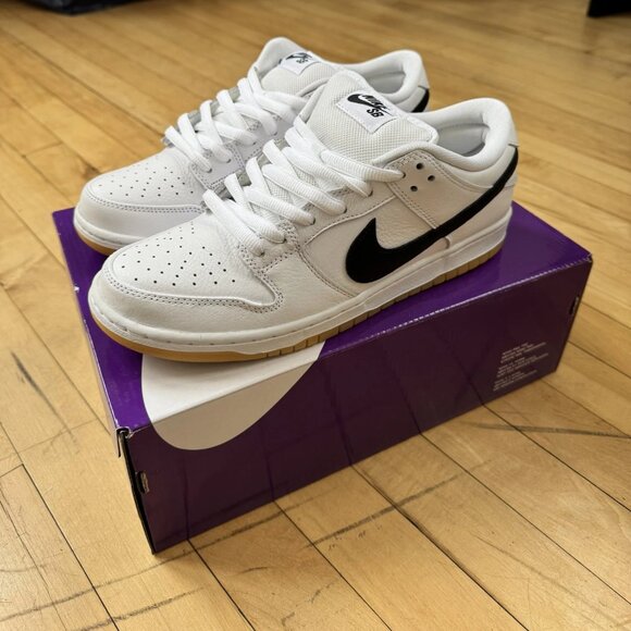 Nike Dunk Low SB 'White Gum' (CD2563-101)Men's Size 14
